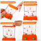 Lewtemi 60 Pcs Water Ring Toss Handheld Game Bulk Retro Pastime Games Handheld Toys Party Favor Basketball Fun Gifts, Without Water(Cute)