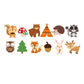Cc Home Woodland Creatures Banner Forest Animal Friends Bunting Banner For Kids,Boys,Baby Shower,Birthday Party Decoration