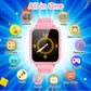 Cosjoype Kids Smart Watch for Girls 6-12, HD Touch Screen, 24 Puzzle Games, Video Camera, Music Player, Model S16