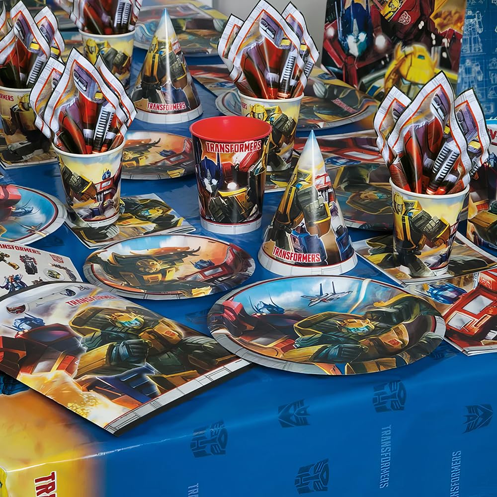 Unique Transformers Rectangular Plastic Table Cover - 54 x 84, 1 Pc