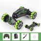 LOOZIX Upgraded Hand Gesture Sensing RC Stunt Car with Lights Music, Spray Fog Gesture RC Car Remote Controll Transformed Car 36