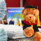 Set Of 1 Graduation Teddy Bear Clothes Cap & Gow Outfit Fits Make Your Own Most 14'' - 18'' Bear Plush Stuffed Animal Outfit Pet