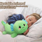 Cuckool Mint Axolotl Stuffed Animals, Microwavable Stuffed Animals Heating Pad For Cramps, Pain Stress Relief, Heatable & Coolab