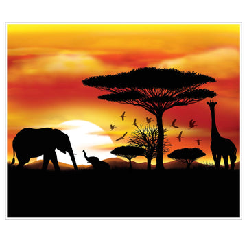 Beistle Safari Insta-Mural