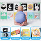 Okooko Black And White Baby Book - High Contrast Baby Toy For 0-6 Months - Soft Book For Tummy Time, Crib, Stroller - Montessori Sensory Toy For Early Education