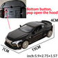 ERBADIHAGO Silver Diecast Toy Cars for Lexus LC500 with Light & Sound, Pull Back Action, Collectible Model for Boys 3+ Ages 3-8