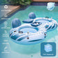 Sunrio 2024 New River Floats for mature-themeds Heavy Duty Pool Floats enhanced River Tube with Mesh Bottom Lake Floats for mature-themeds Pool Floats River Tube for Occupations & Recreation Pool Lounger(Blue)