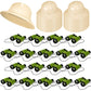 Halloscume 24 Pcs Safari Party Favors Include Binoculars Toy Explorer Party Hats Bulk Jungle Costume Gifts