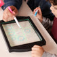 Marvin's Magic Neon Glow Craft Kit - Light Up Tracing Pad for Kids - Black Glow Art Board - Model MMG 009/B