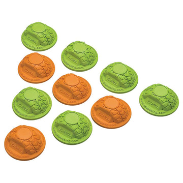 Axial AX12014 Gate Marker Set (10-Piece), Green/Orange