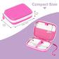 Procase Hard Playing Card Game Carrying Case, Travel Storage Box Holds 300+ Trading Cards, Bag Holder For Classic Board Game Uno, Five Crowns,Skyjo, Playmonster And More (Case Only) -Pink