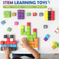 Magnetic Blocks Magworld Building Blocks Edition, Stem Educational Montessori Sensory Learning Toddlers Toys For 3 4 5 Year Old Boys Girls, Number Games 1-10, Birthday Gifts For 3-5 4-8 Year Old Kids