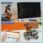 MatserPi Robotic Arm Car for Raspberry Pi 5 Open Source Programming AI Vision 5DOF/Axis Robotics Smart Car Kits for Teen mature-themed Educational Building Robot (Raspberry Pi Not Included)