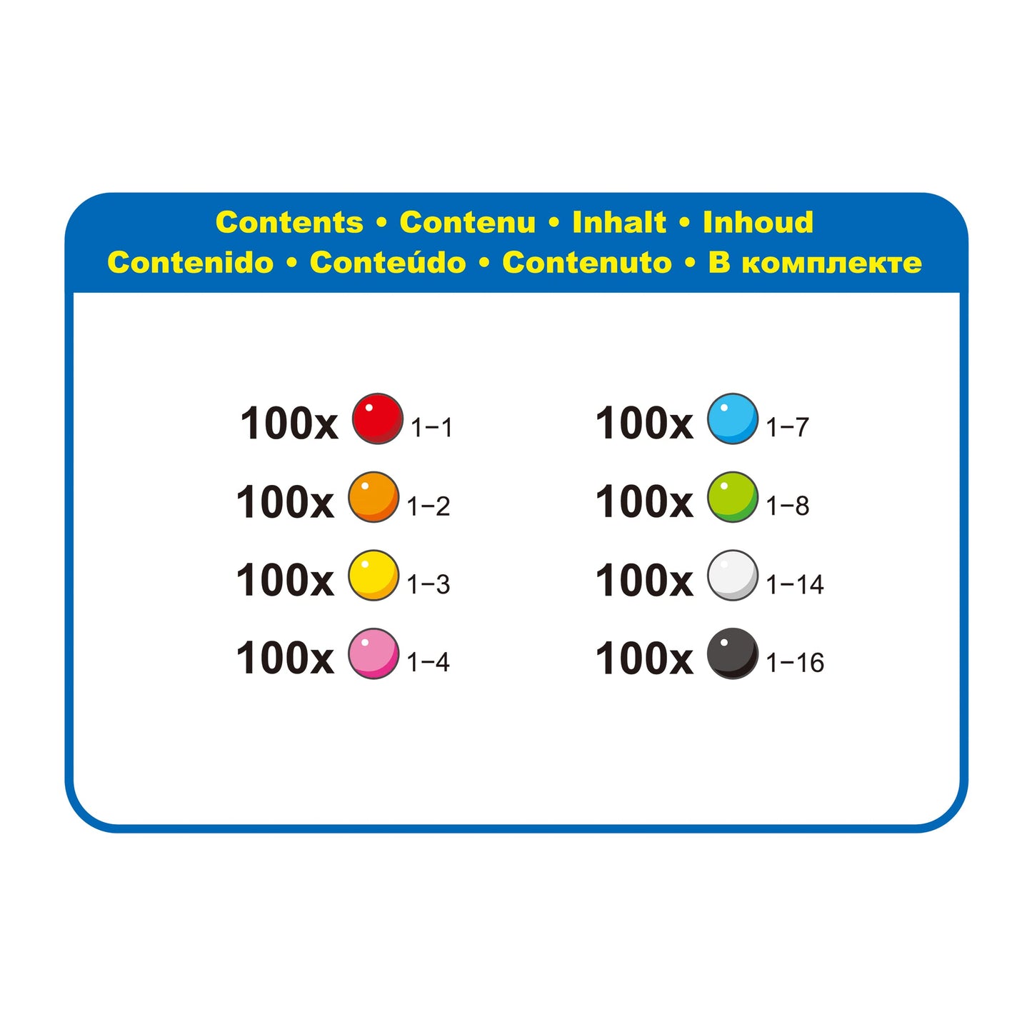 Aquabeads Solid Bead Pack - Create Endless Creations with Refill of Over 800 Beads!