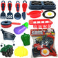 DZLING Cook with Kiara Kitchen Toy Set for Kids, Designed for Little Chefs,15 Pieces Clearly Spread Pretend Play Cooking Set wit