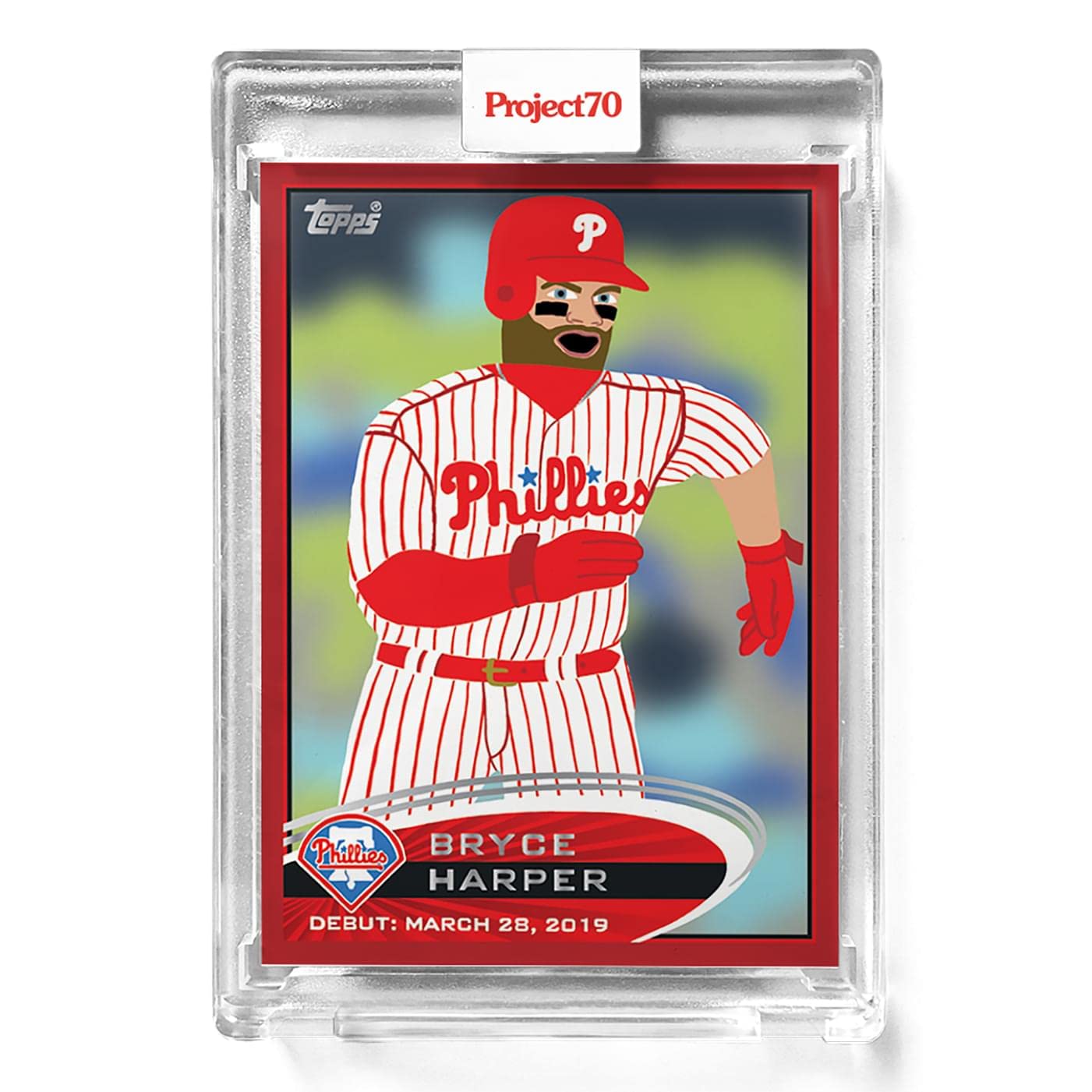Topps Project 70 Card 461 | 2012 Bryce Harper By Keith Shore