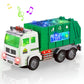 Toy Garbage Truck & Fire Truck & Container Truck Toys for Toddler 1 2 3 4 5 6 Year Christmas Birthday Gifts, Trucks Car Toys wit