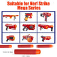60Pcs Mega Dart Refill Pack For N-Strike Mega Series