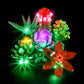 Yeabricks Led Light For Lego-10309 Creator Succulents Building Blocks Model (Lego Set Not Included)