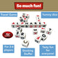 TDC Games Campbell's Alphabet Dice Game  Great for Party Favors  for Travel  Camping Family Game Night  Yard Games for mature-themeds and Family