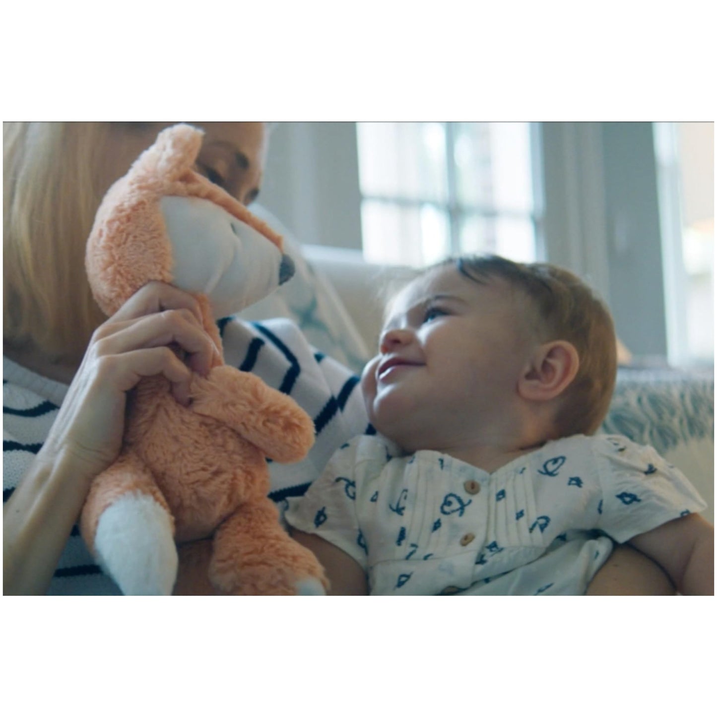 Baby GUND Lil’ Luvs Emory Fox Plush Stuffed Animal, 12”, Orange and Cream, Model 6052116