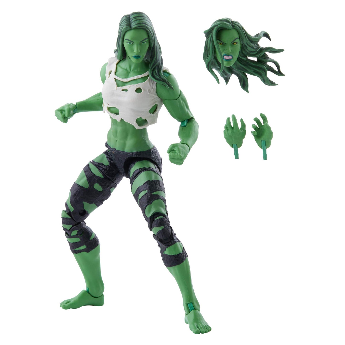 Marvel Hasbro Legends Series Avengers 6-Inch Scale She-Hulk Figure And 3 Accessories For Kids Age 4 And Up