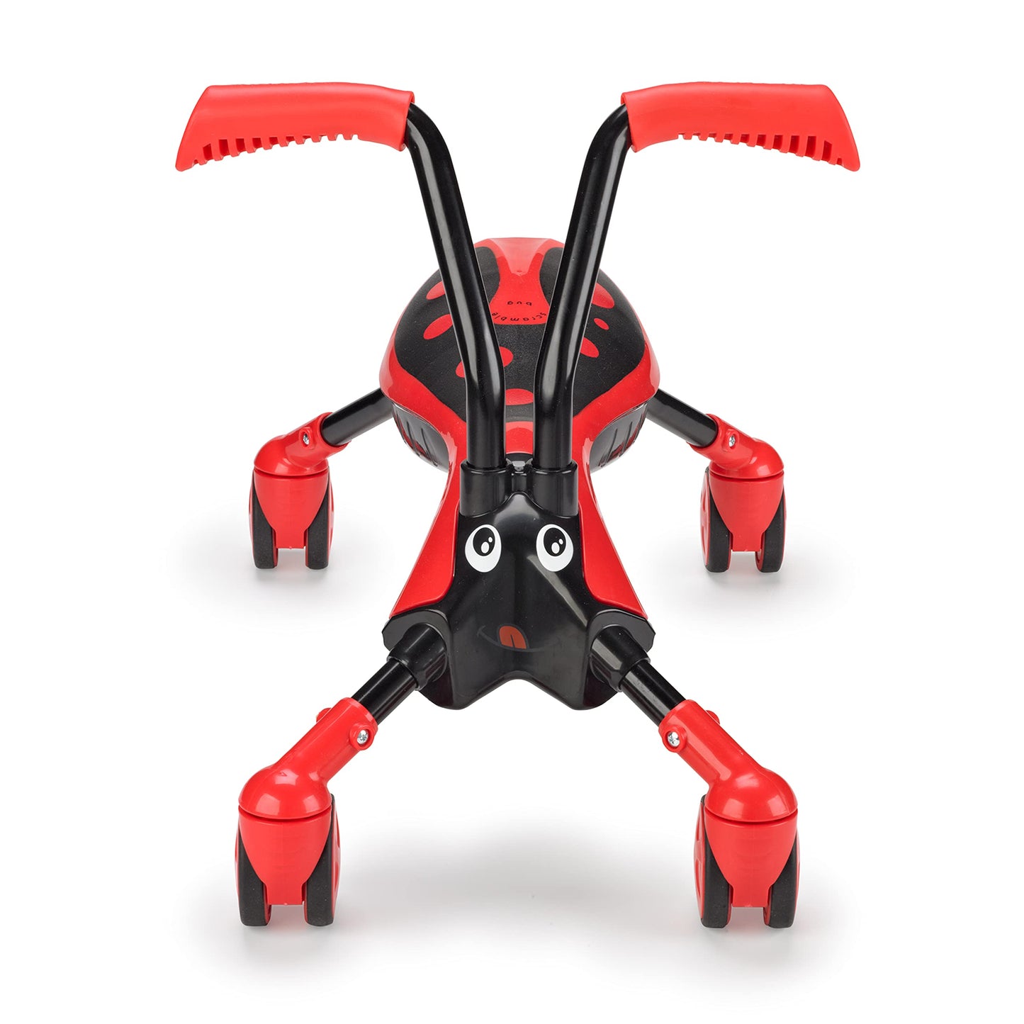 Mookie Scramblebug Beetle | Balance Bike | 4 Wheel Developmental Toy for Toddlers 1-2 | Indoor & Outdoor Play | Foldable for Sto