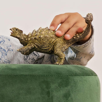 Schleich Dinosaurs Realistic Ankylosaurus Dinosaur Figure - Detailed Prehistoric Jurassic Dino Toy, Highly Durable For Education And Fun For Boys And Girls, Gift For Kids Ages 4+