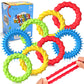 Sensory Fidget Toys For Kids Adults - 8 Pack Stretchy Fidget Bracelet | Texture & Calming Autism Sensory Toys For Special Needs Autistic Children | Calm Down Toy For Toddler Girls Boys