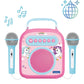 Lexibook Secret Portable Microphone, Aux-In Jack, Tf/Sd Input, Karaoke Function, Pink, Btc050Uni