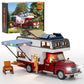 Funwhole Lighting Camper-Van Building Set - Camper Vehicles Construction Building Bricks Set With Led Lighting Kit 1741 Pcs For Teens And Adults