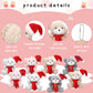 Zomiboo 12 Pcs Christmas Small Bear Koala 4 Inch Mini Animal Plush Toys Soft Cute Dolls Sleeping and Playing Stuffed Toys Gifts