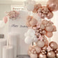 Voircoloria Metallic Rose Gold Balloons, 66Pack 12Inch Chrome Rose Gold Latex Party Balloons For Birthday Baby Shower Valentine'