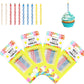Magic Trick Relighting Candle, 40 Packs Birthday Candles Fun Prank Kit Cake Tricks and Decorations for Birthday, Party, Christma