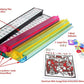 usamjtable American Mahjong Set 166 Tiles 4 All in One Pusher Rack Combo (Aluminum Case)