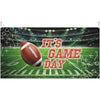 Tegeme Football Party Decorations Super Game Backdrop Banner Large Football Bowl Photography Backdrop for Birthday Party Game De
