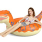 Jasonwell Inflatable Dinosaur Pool Float Tube For Boys Girls Adults 93'' T-Rex Floatie Summer Beach Swimming Pool Inflatables T-