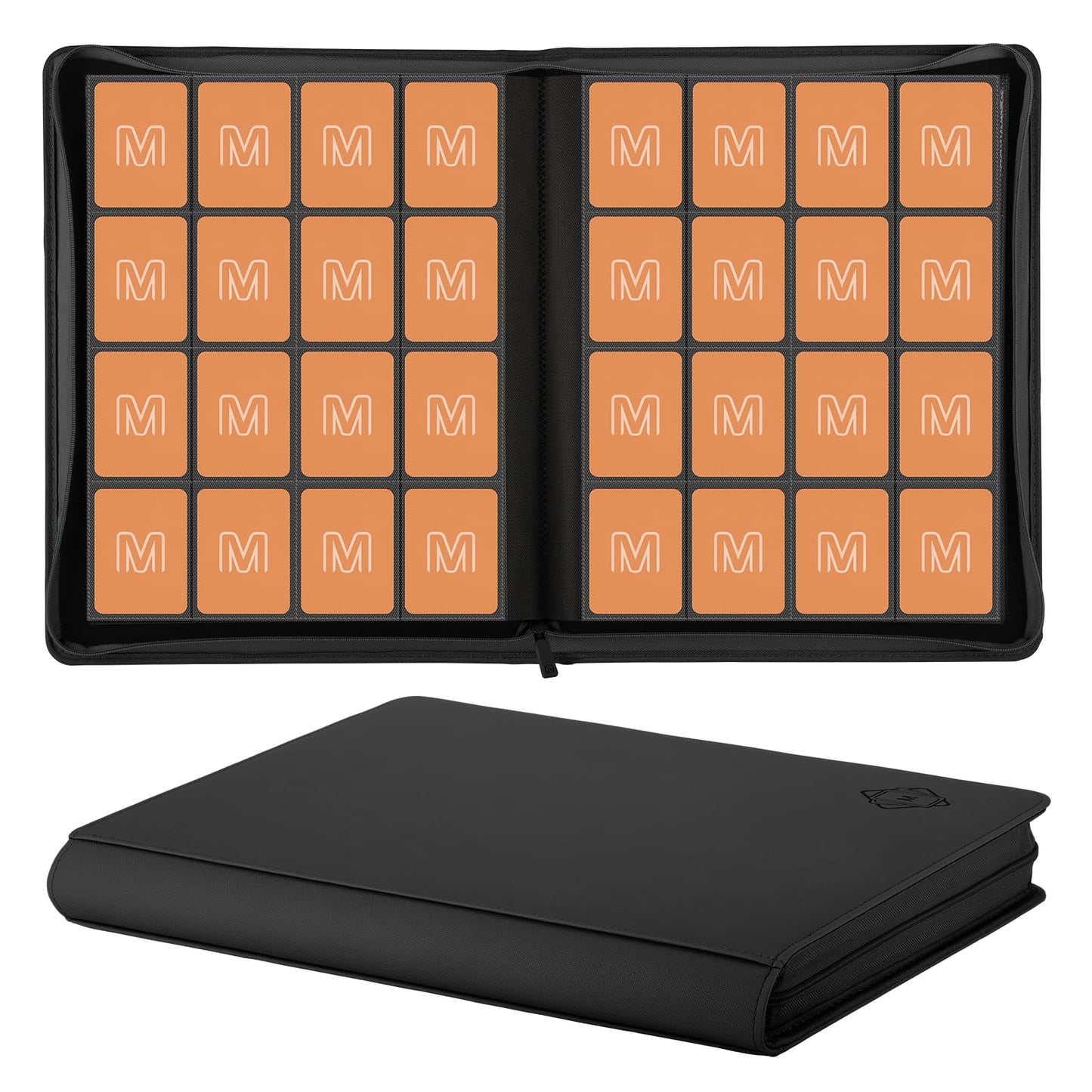 enhanced Card Binder 16 Pocket Trading Card Binder Holds up to 1000+Cards Sturdy Card Collection Album  Card Holder Folders for MTG  TCG  Game Cards & Sports Cards