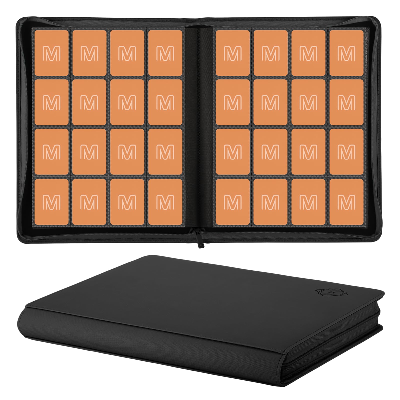 enhanced Card Binder 16 Pocket Trading Card Binder Holds up to 1000+Cards Sturdy Card Collection Album  Card Holder Folders for MTG  TCG  Game Cards & Sports Cards