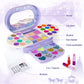 Tomons Kids Washable Makeup Kit, Fold Out Makeup Palette with Mirror, Make Up Toy Gifts for Girls - Safety Tested- Non Toxic