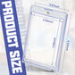 100Ct Magnetic Card Holders For Trading Cards, 35Pt Acrylic Card Protectors Baseball Card Display Case Fit For Sports Cards, Mtg