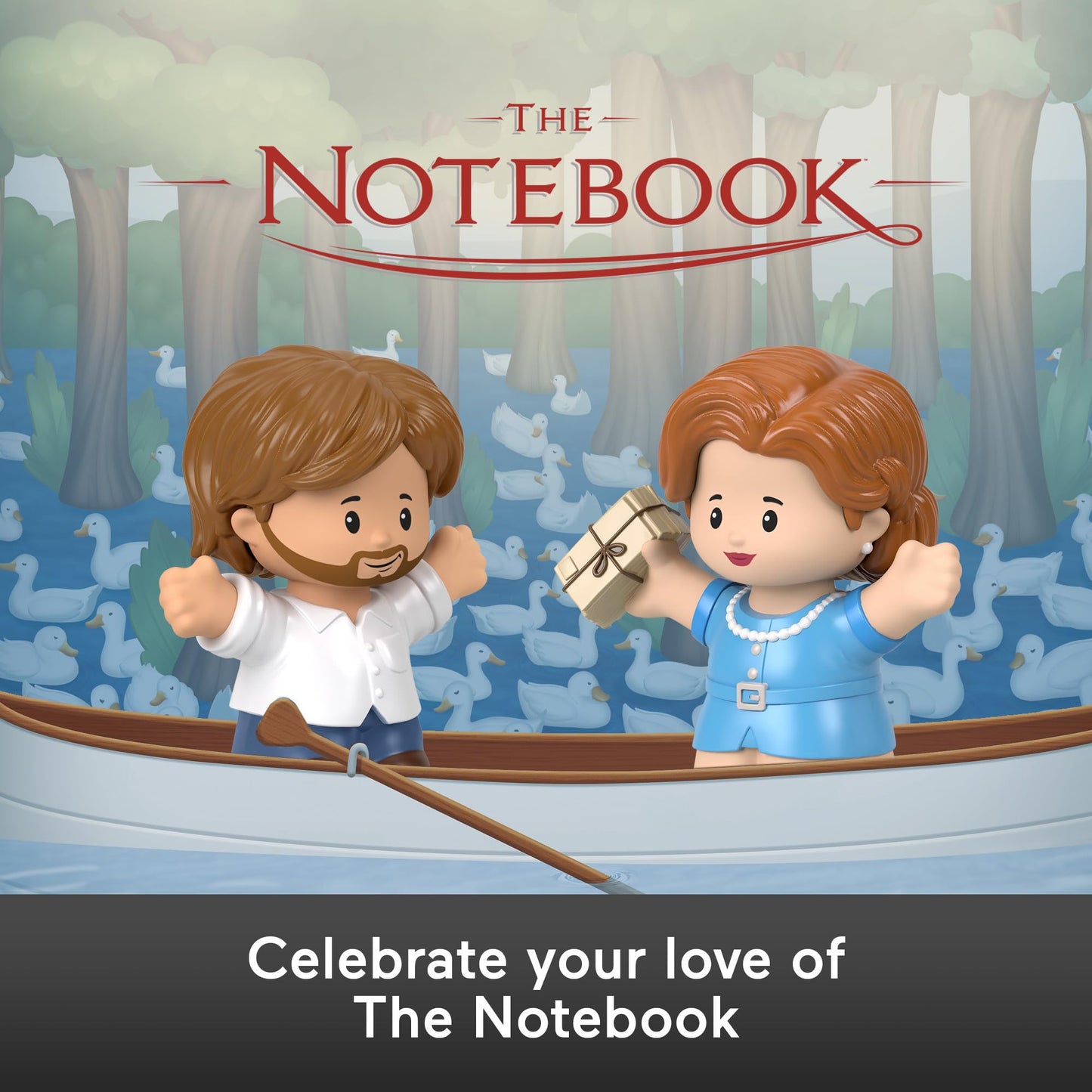 LITTLEPEOPLE COLLECTOR The Notebook Movie Special Edition Set, Allie & Noah Figures, Multicolor, Model HPH04