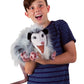Folkmanis Opossum Hand Puppet, Gray, Black, Brown, 1 Ea