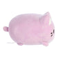 Aurora® Enchanting Tasty Peach® Taro Meowchi Stuffed Animal - Bright & Colorful Design - Showpiece Plush - Purple 7 Inches