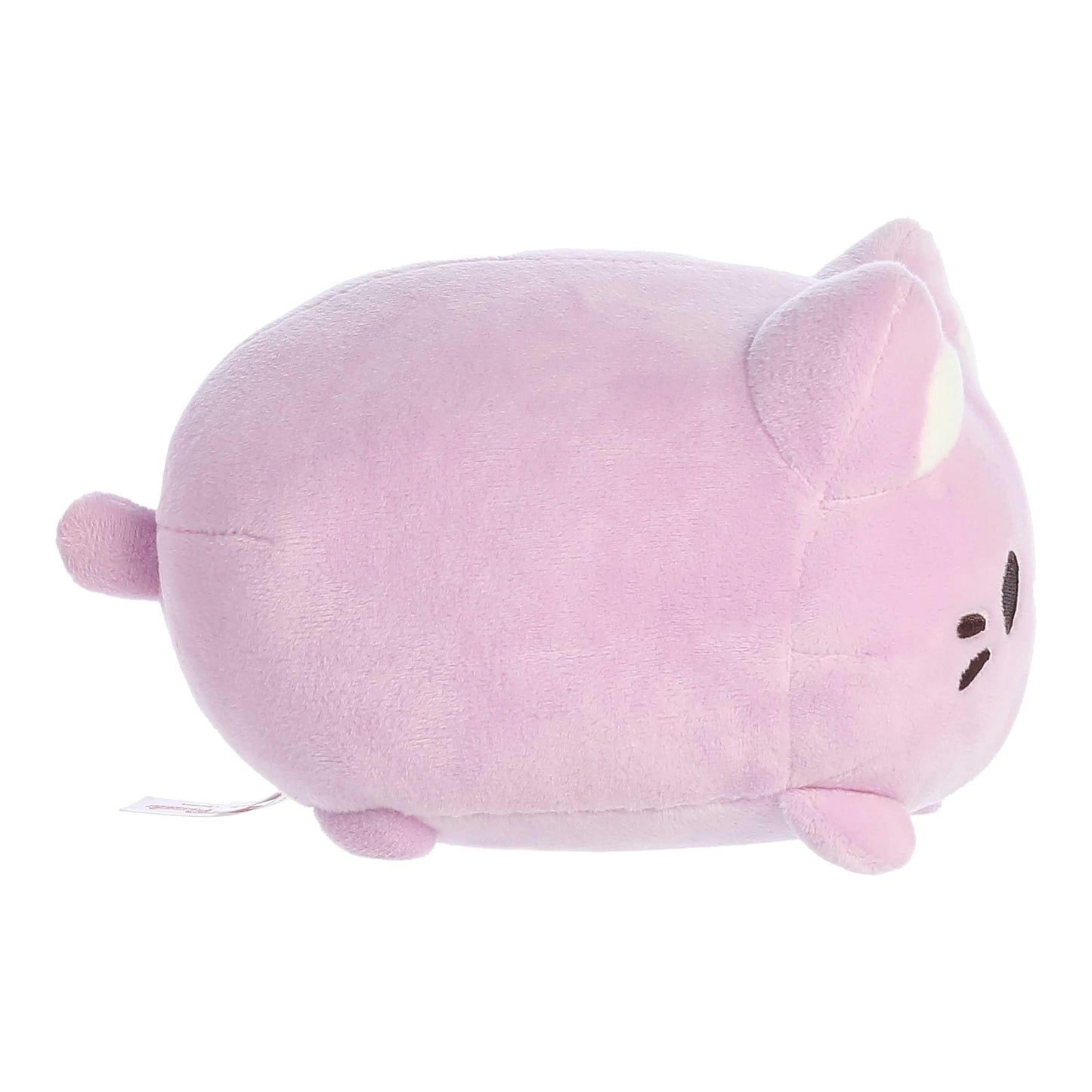 Aurora® Enchanting Tasty Peach® Taro Meowchi Stuffed Animal - Bright & Colorful Design - Showpiece Plush - Purple 7 Inches
