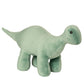 Manhattan Toy Stomper Velveteen Brontosaurus Dinosaur Stuffed Animal, 7''