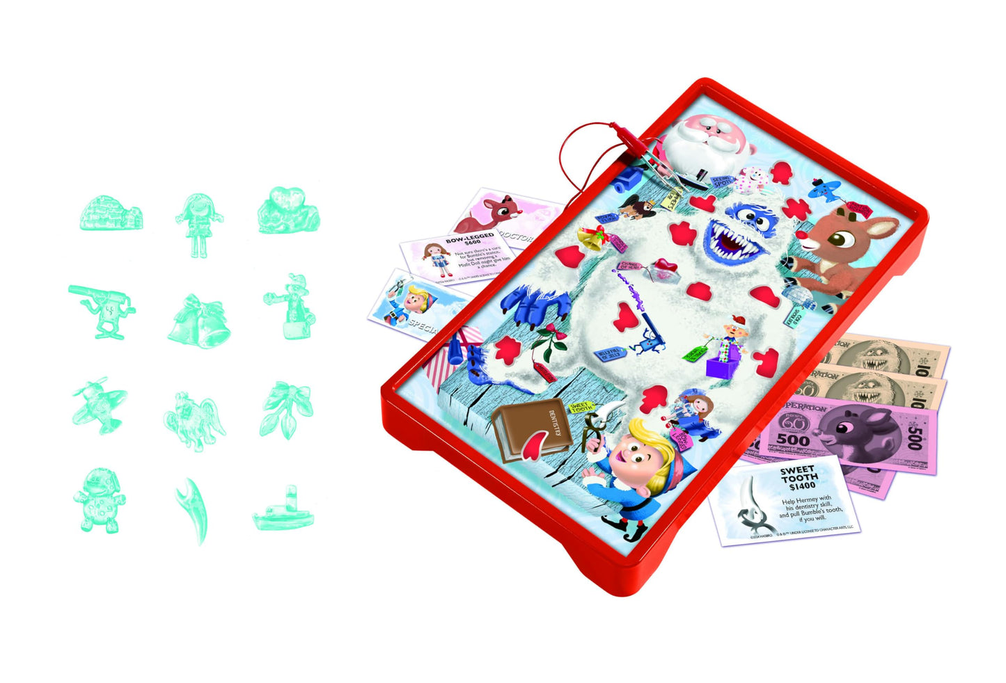 Operation Rudolph The Red Nosed Reindeer | Classic Electronic Board Game | Featuring Bumble The Abominable Snow Monster | Island