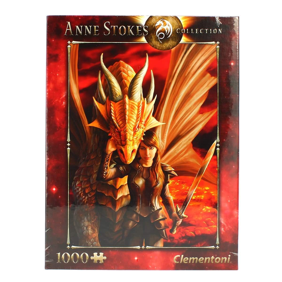 Clementoni - 39464 - Anne Stokes Collection - Inner Strenght Puzzle For Adults And Children - 1000 Pieces