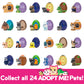 Adopt Me! Mystery Pets Blind Box Easter Egg Assorted 2-Pack - Series 4 - Exclusive Virtual Item Game Code - Collectible 2'' Anim