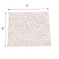 7 Piece Dollhouse Bedding Set, Comforter Blanket, Pillows And Bed Runner, 1/12 Scale Dolls Bed Linen (Pink Set)